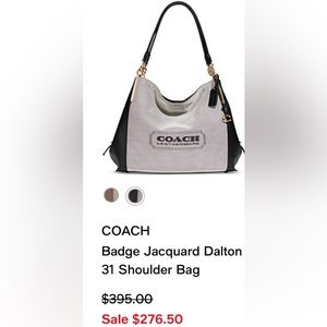 Brand new never worn Coach Shoulder Bag Black